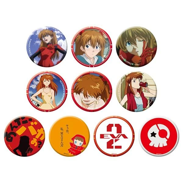 EVA 新世纪福音战士 明日香个人池吧唧 徽章