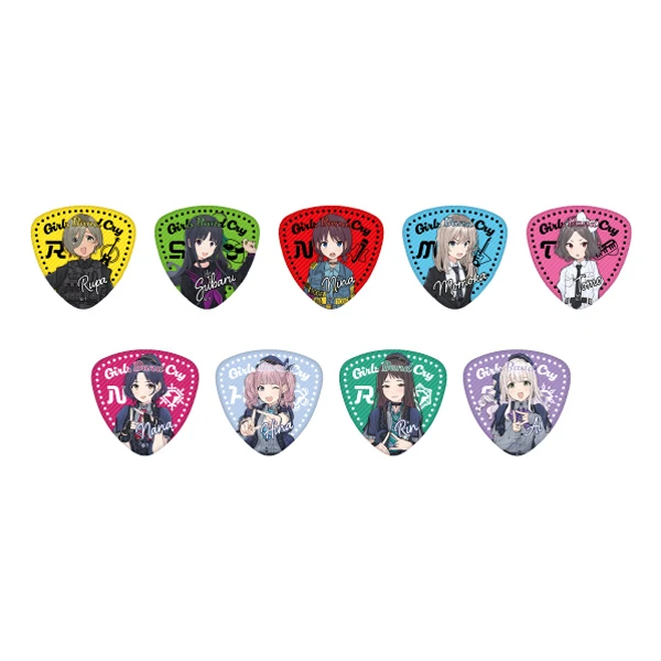 gbc哭泣少女乐队 东映拨片吧唧 ed一弹挂件 X立牌