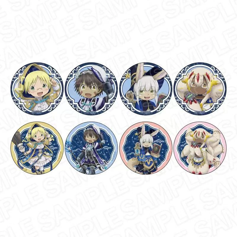 来自深渊 烈日的黄金乡THE CHARA SHOP展限定闪柄吧唧