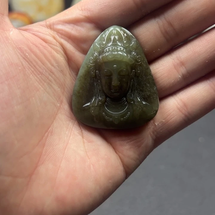 和田玉挂件未镶嵌