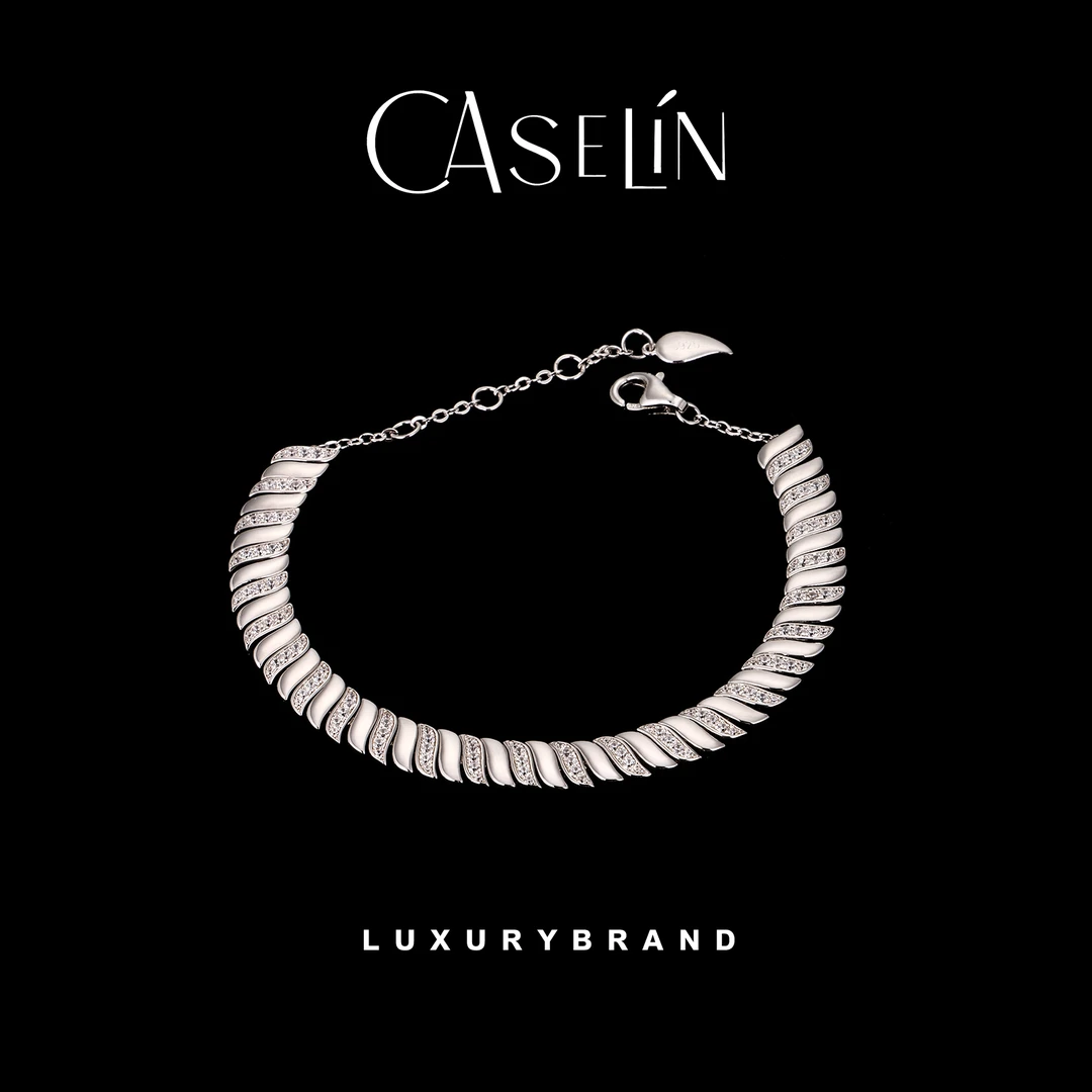 925银手链 FX925银气质轻奢时尚百搭简约精致个性小众设计感8742