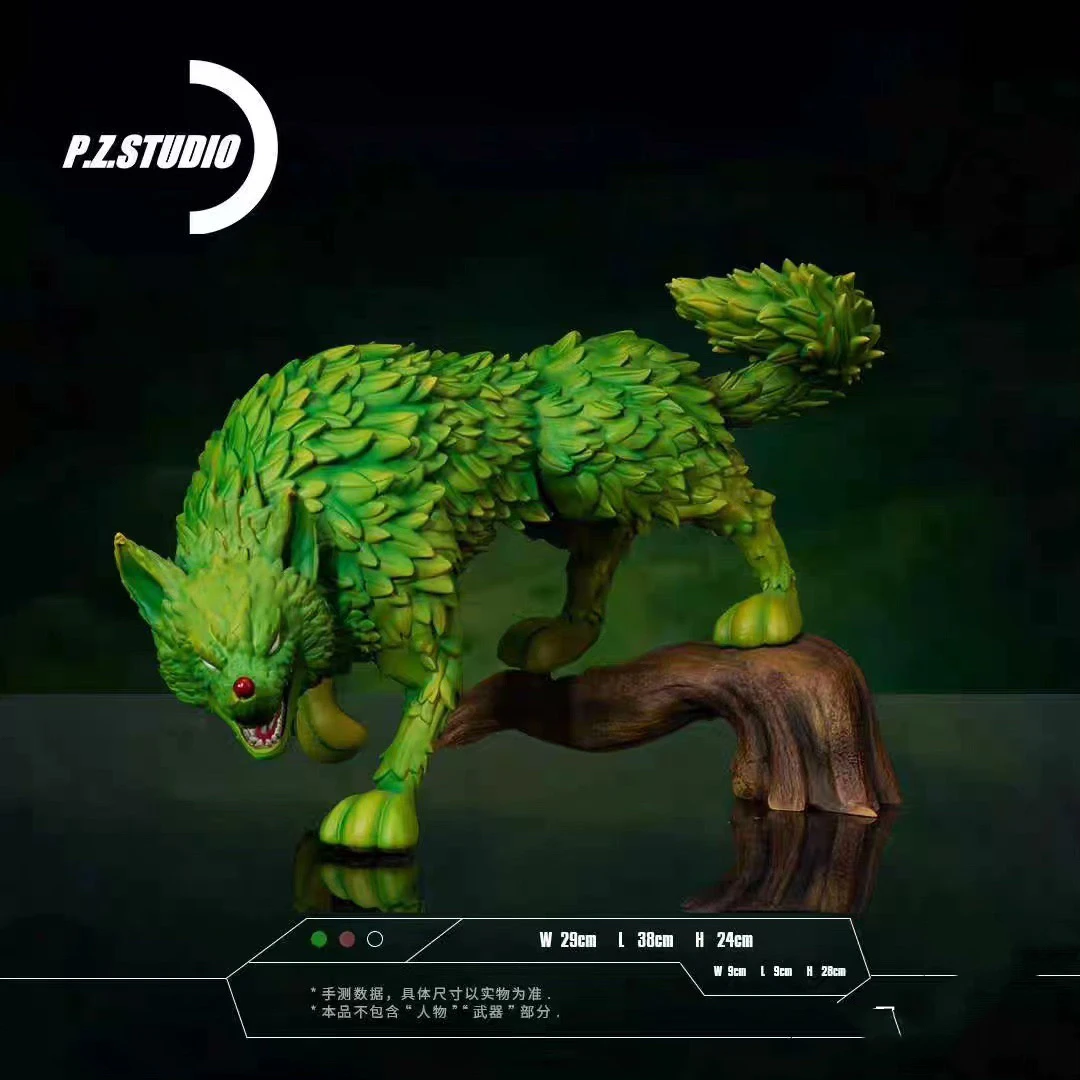 现货 pz草狼 树脂雕像