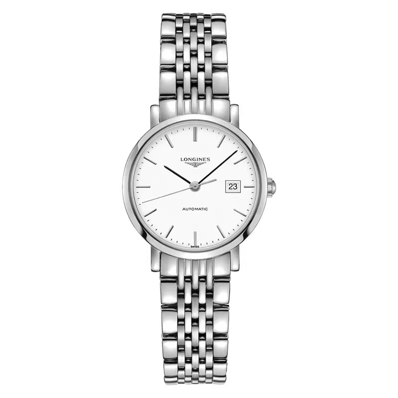 99新 Longines/浪琴 博雅310/白盘条丁/全套//表径29mm/公价14600