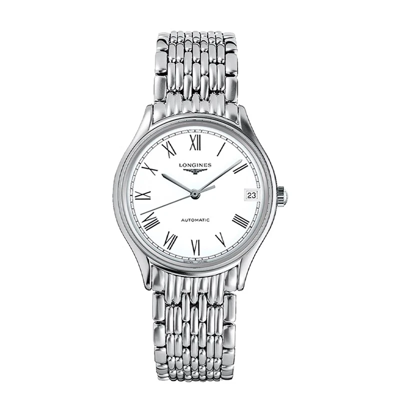 99新 Longines/浪琴 律雅361/白罗马/全套盒卡/表径30/公价11000