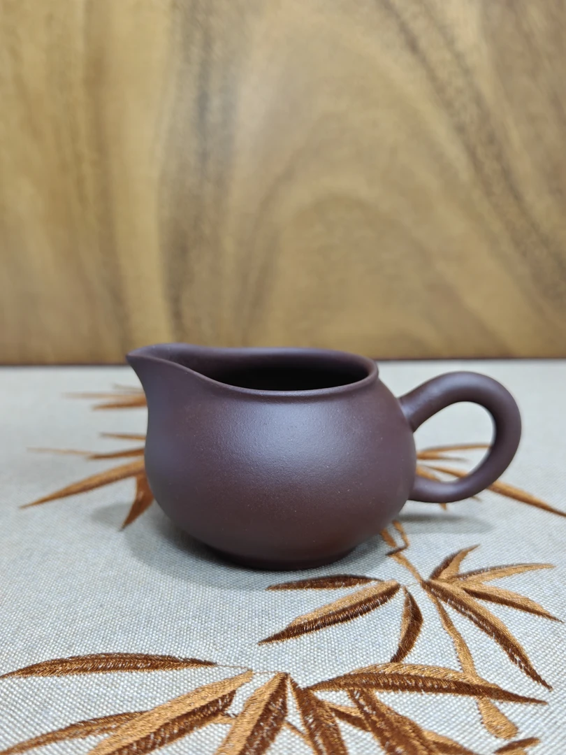 紫砂公道杯 原矿紫砂180ml  黄金容量 分茶 精美 茶道