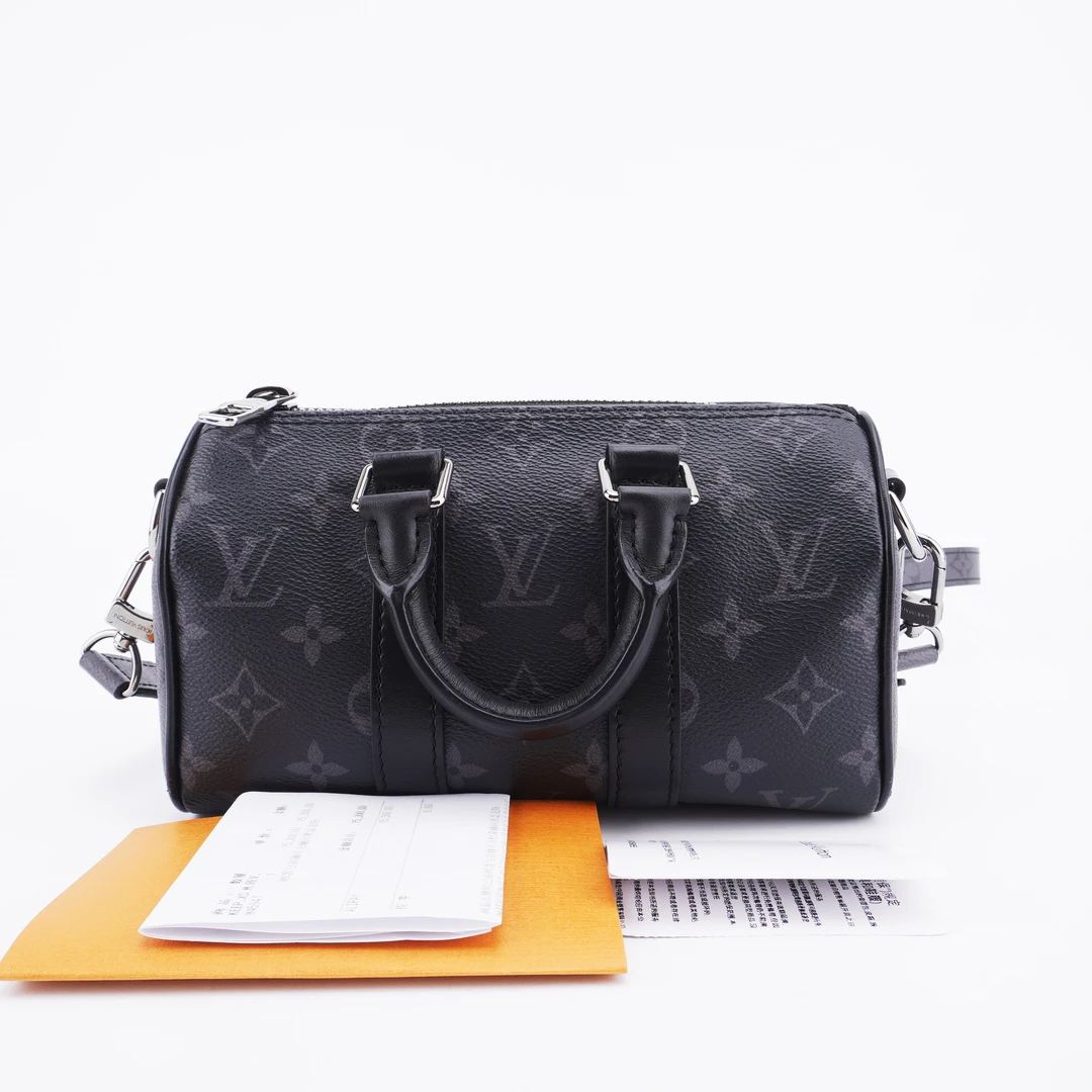 95新 98-99新LV keepall xs经典老花满印斜挎包21/12/9 F029
