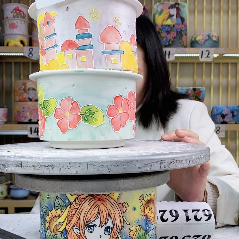 【闪购商品】陶瓷花盆578