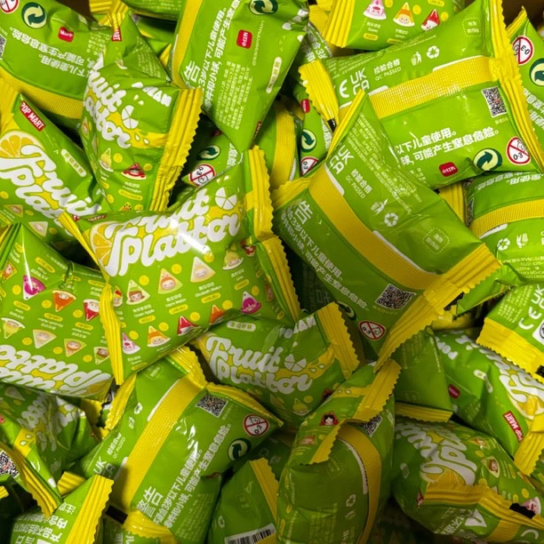 泡泡水果切粒玩具车载摆件创意周边手办礼物