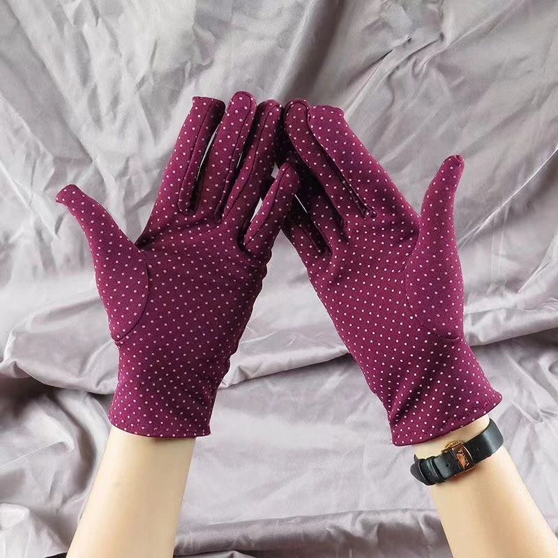 加厚防寒手套女保暖加绒春秋冬季女款冻骑开车休闲广场跳舞棉手套