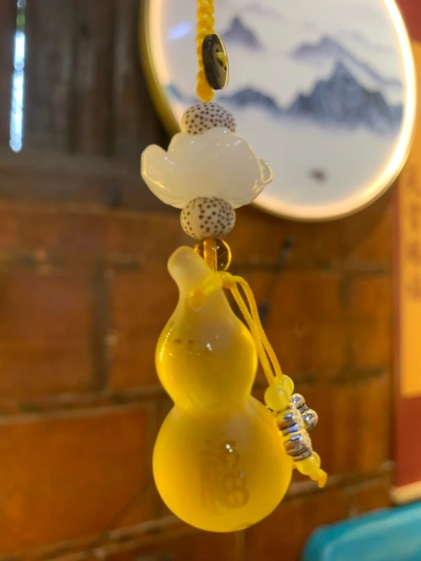 姐姐推荐，旺米葫芦挂件+贴纸已祝