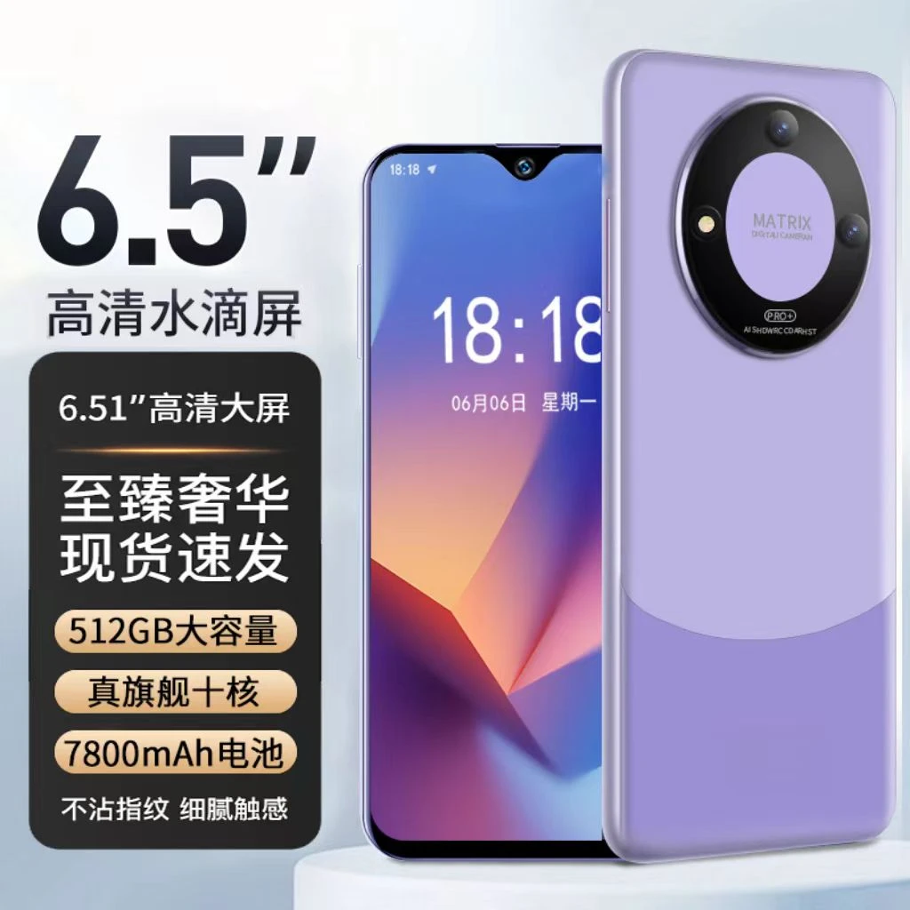 【官方正品】新款512G高端商务人脸双卡双待全网通智能手机