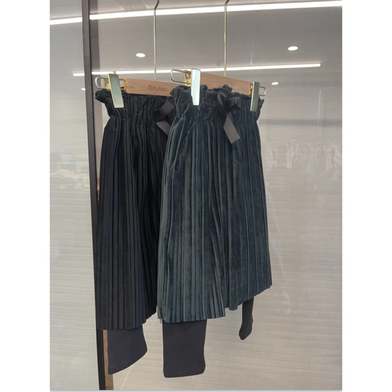 Lenakids【年中狂欢】新款 休闲阔腿百褶裤21071612