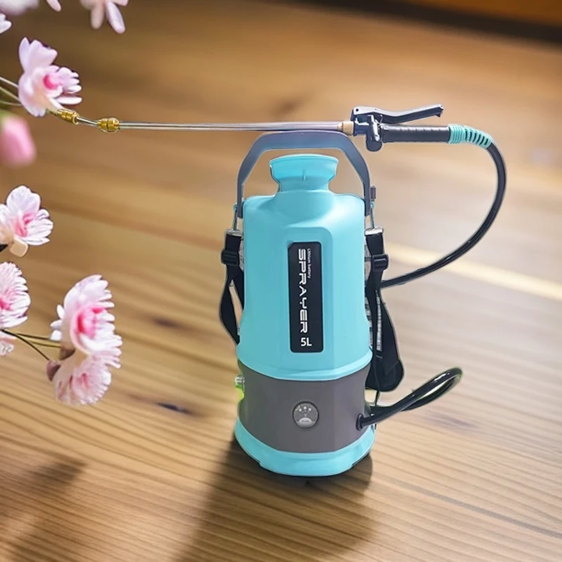 电动喷水壶锂电池喷雾器智能消毒神器园艺喷水壶雾化自动充电装置