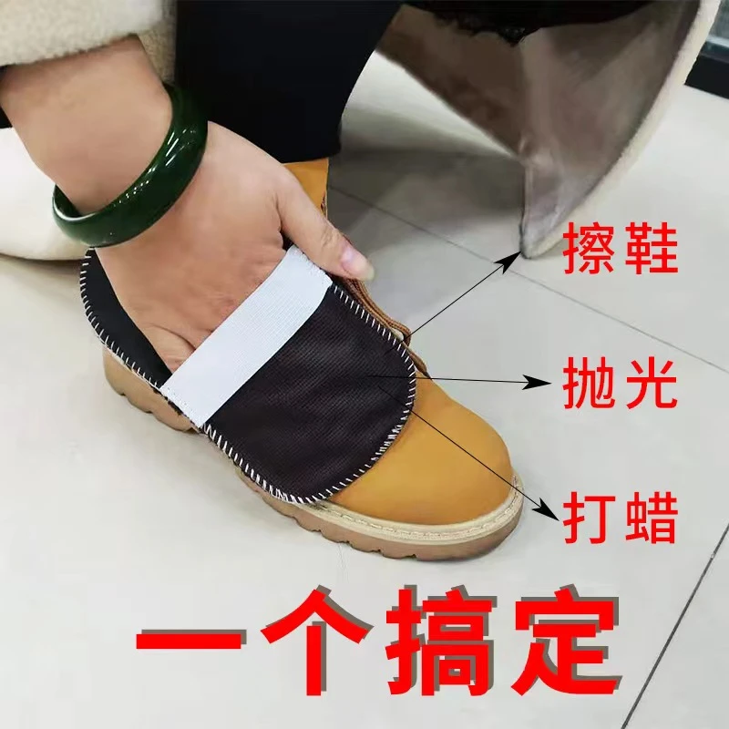 抛光打蜡专用皮手套