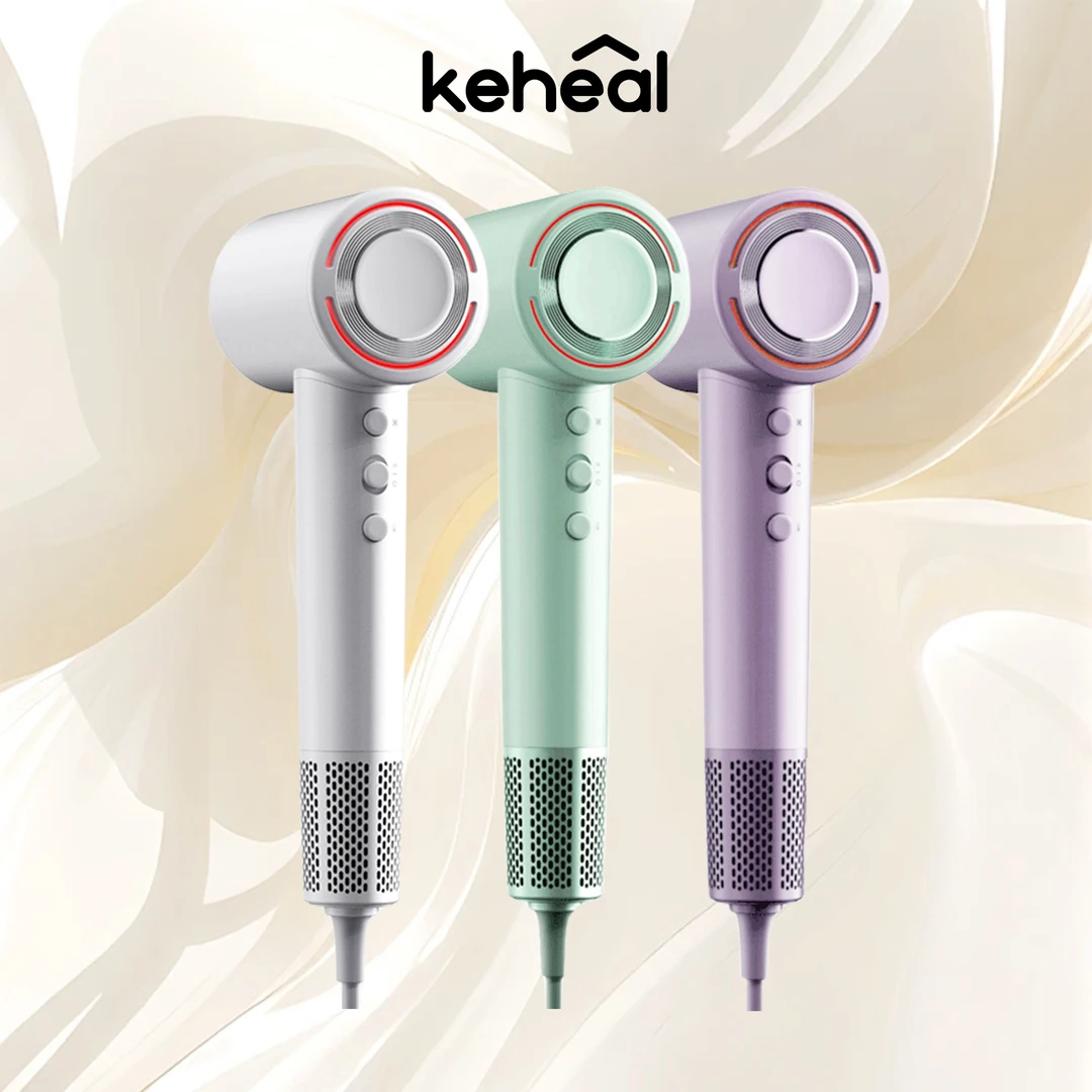 keheal科西VE飓风筒吹风机四亿负离子静音高速无刷电机大功率XY