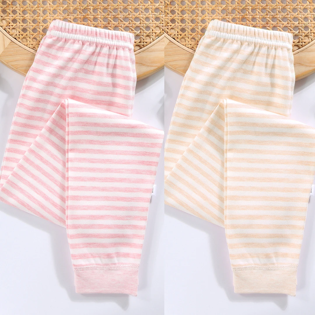 无骨彩棉儿童打底裤线裤秋冬季新款秋裤中大童小孩子女童保暖裤子