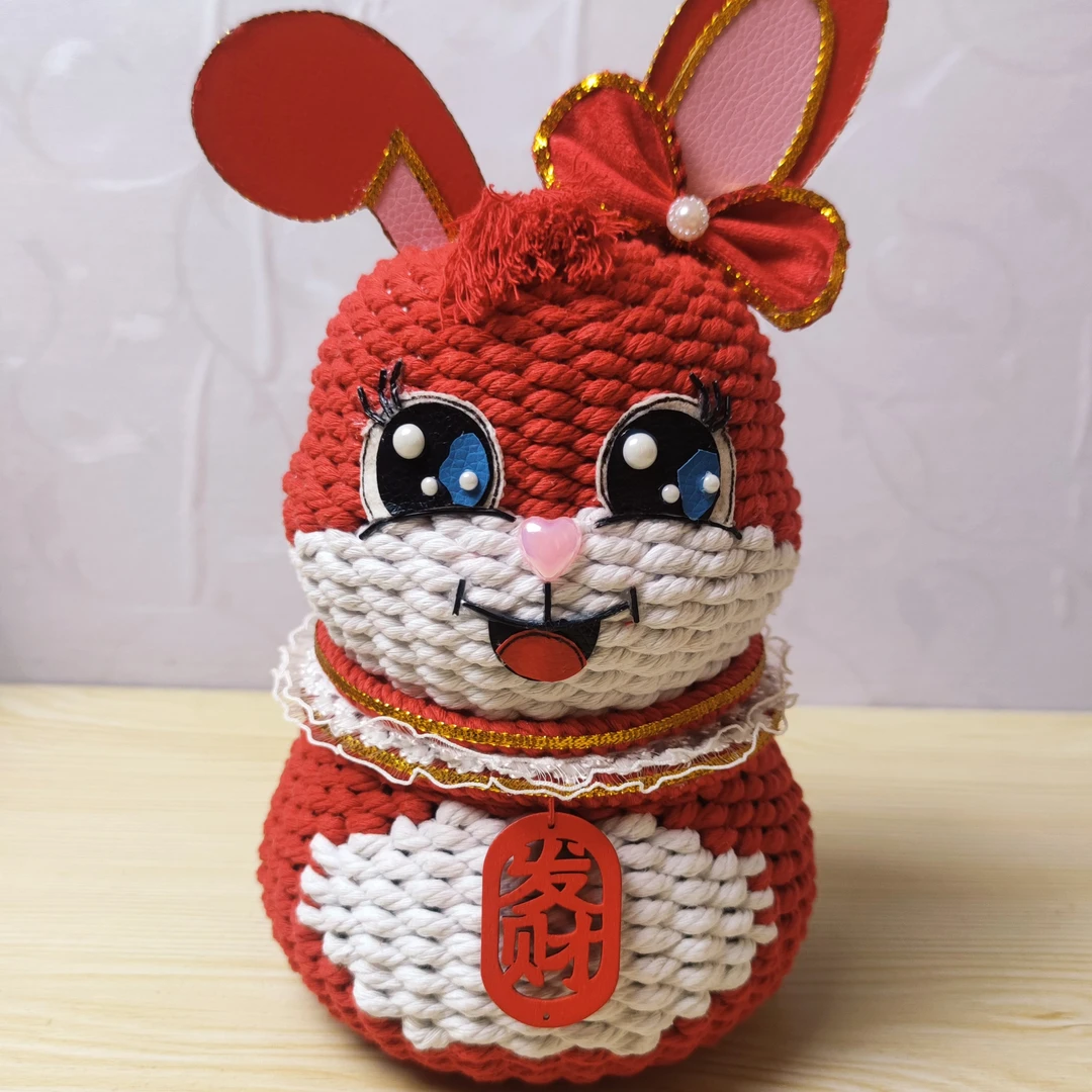 (浮生闲手作推荐)纯手工打造DIY卡通收纳桶（成品）通用手作生肖