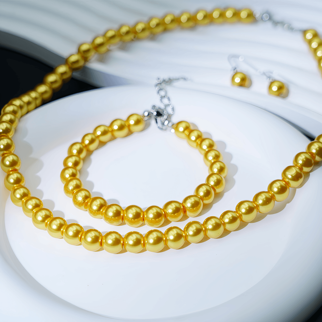 气质轻奢百搭妈妈设计款项链三件套S0035