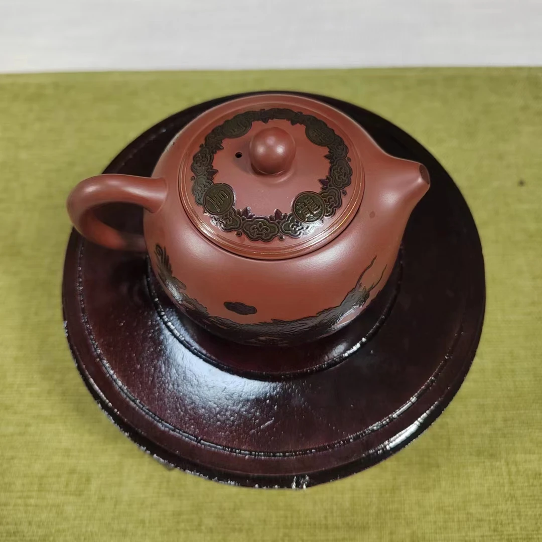 【新人好物】紫砂红龙壶