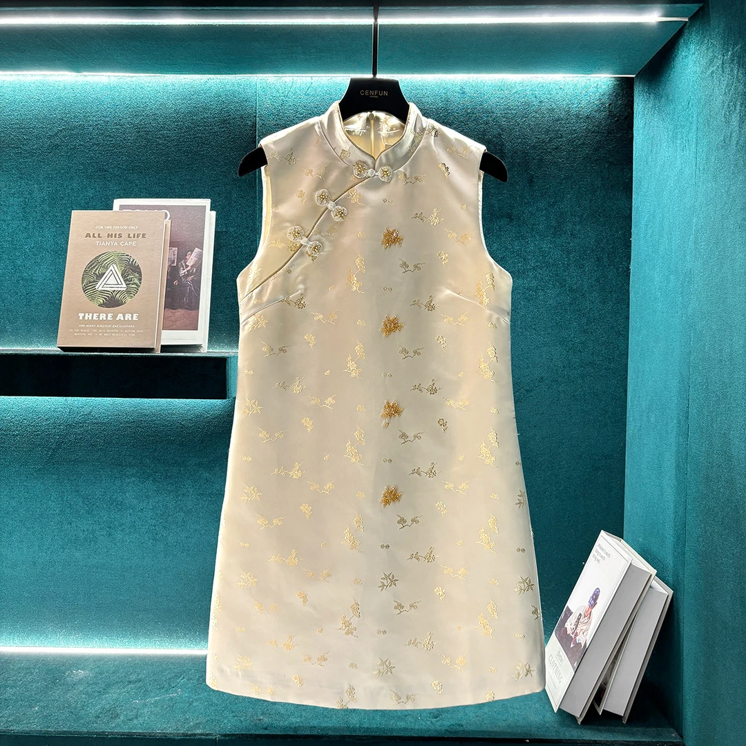 【CENFUN】*195  女装连衣裙气质时尚新中式女士夏季中国风E001141