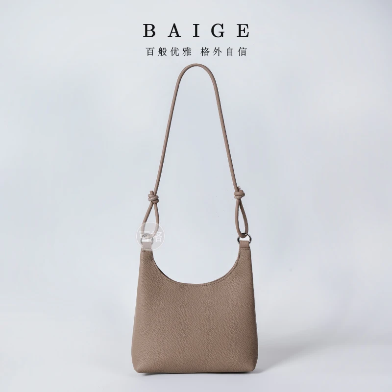 明星同款头层牛皮viv包2025新款百搭女款包包真皮单肩斜挎包9301