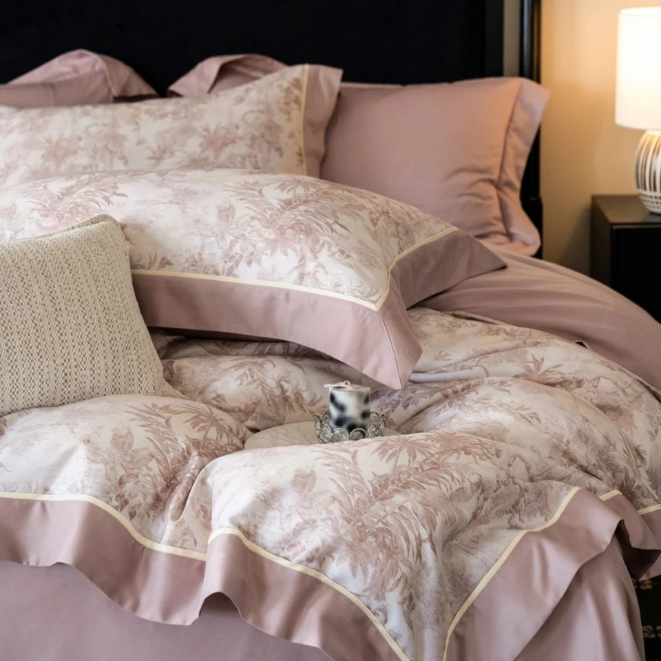 POCKET PIG/布袋猪DK设计 卡伦 水蛋白超柔高档印花四件套-3