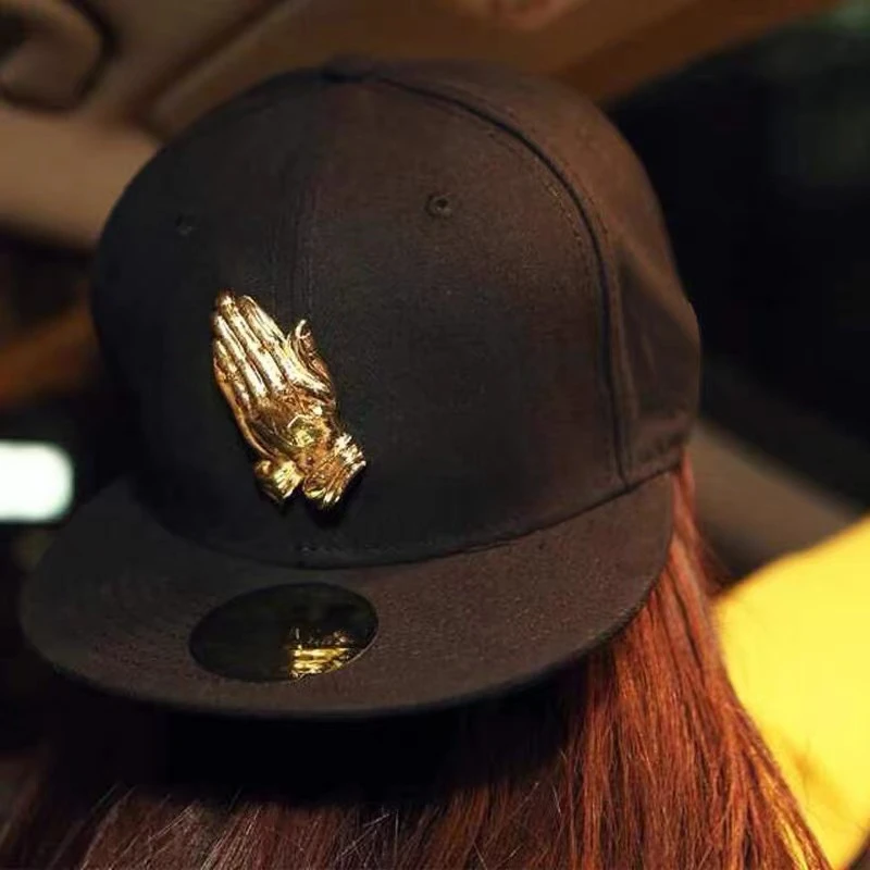 潮牌棒球帽女帽子男平沿帽韩版鸭舌帽街头潮人嘻哈帽配件礼盒套装