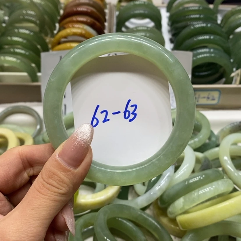 【闪购商品】蛇纹石玉手镯合金209