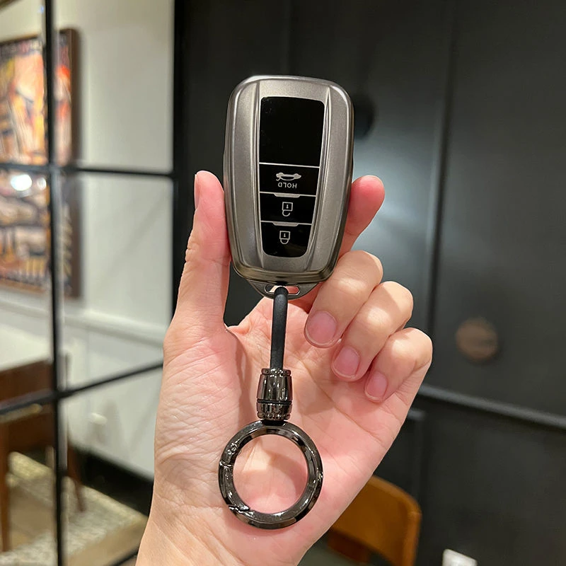 适用丰田卡罗拉钥匙套凯美瑞车雷凌荣放rav4男亚洲龙威兰达高档扣