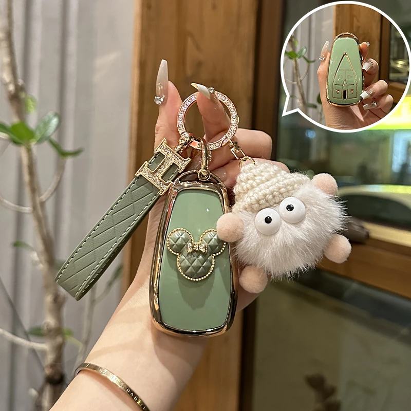 长安cs75plus钥匙套cs55plus包cs35plus车扣unik壳unit逸动plus女