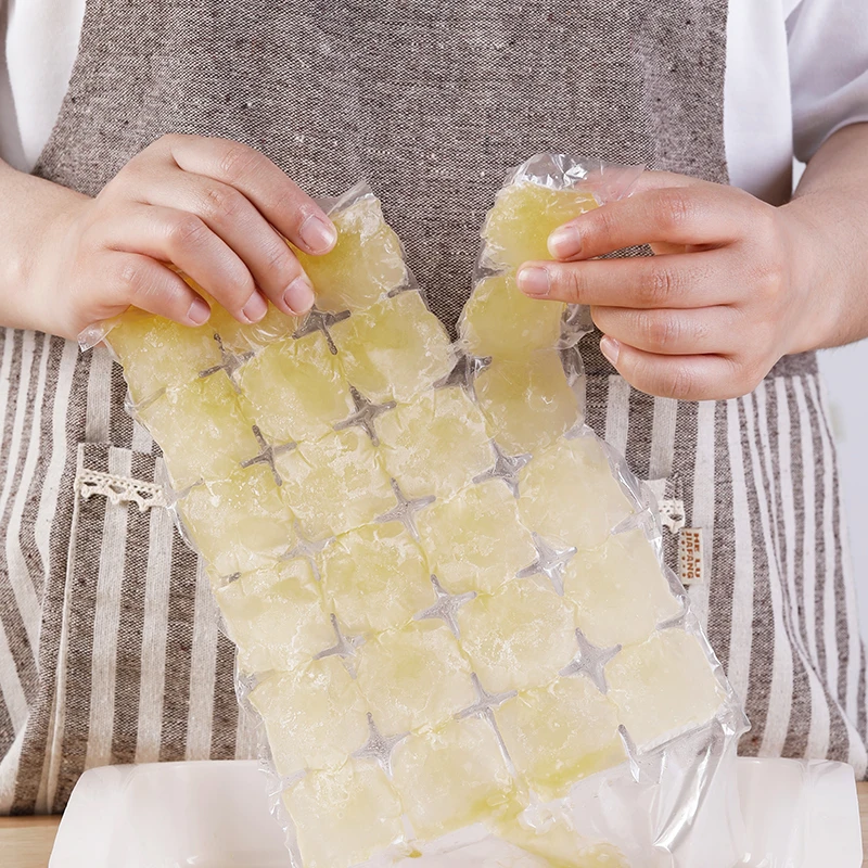 【精选好物】夏季清凉家用一次性冰袋神器冰格制冰冷冻冰格袋自封