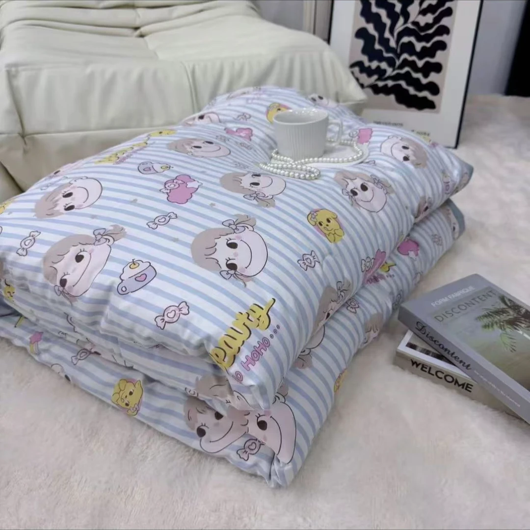 【北奈かわ会社】珍珠棉大豆四季被 200*230 美丽女孩