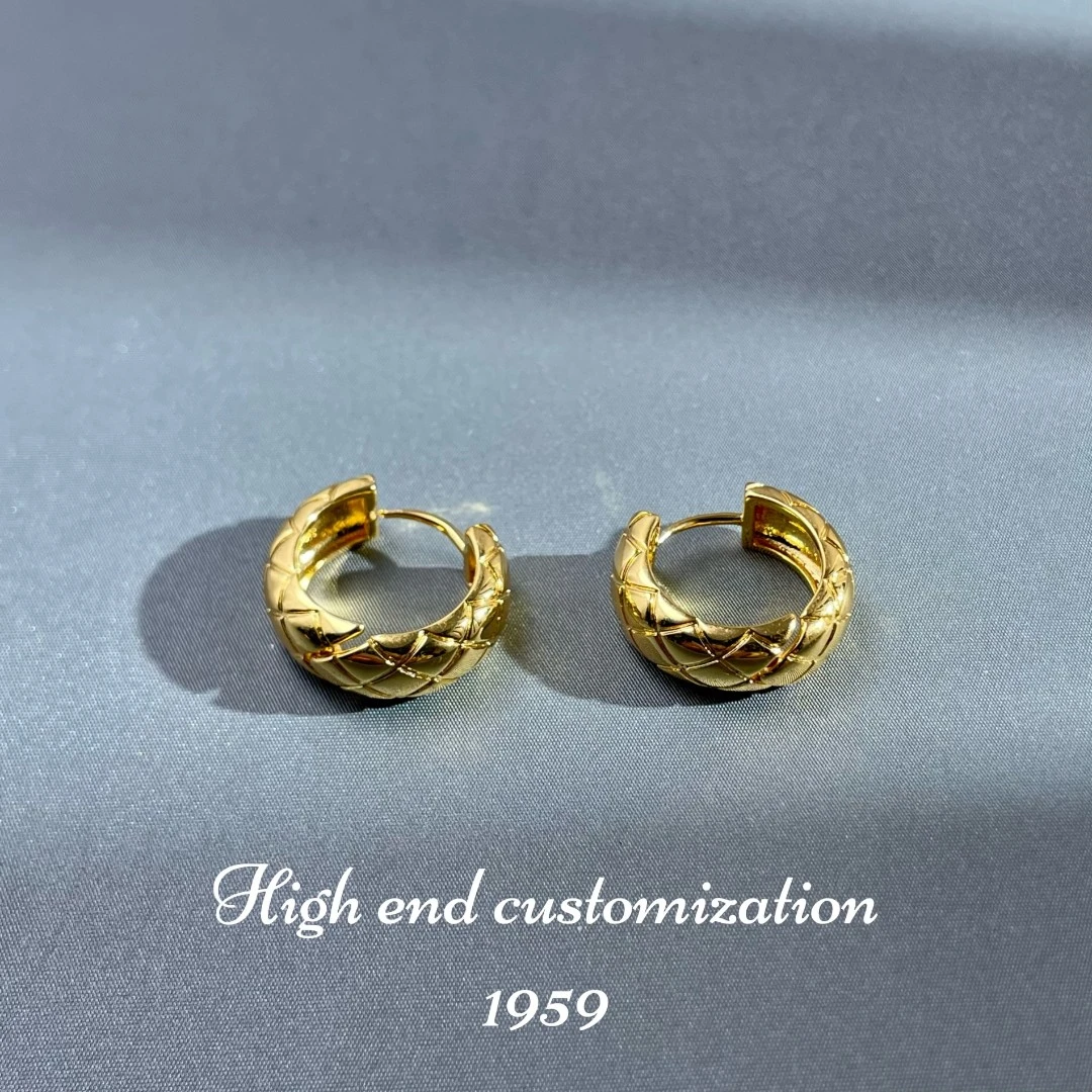 铜合金耳饰 设计师款耳饰~1959