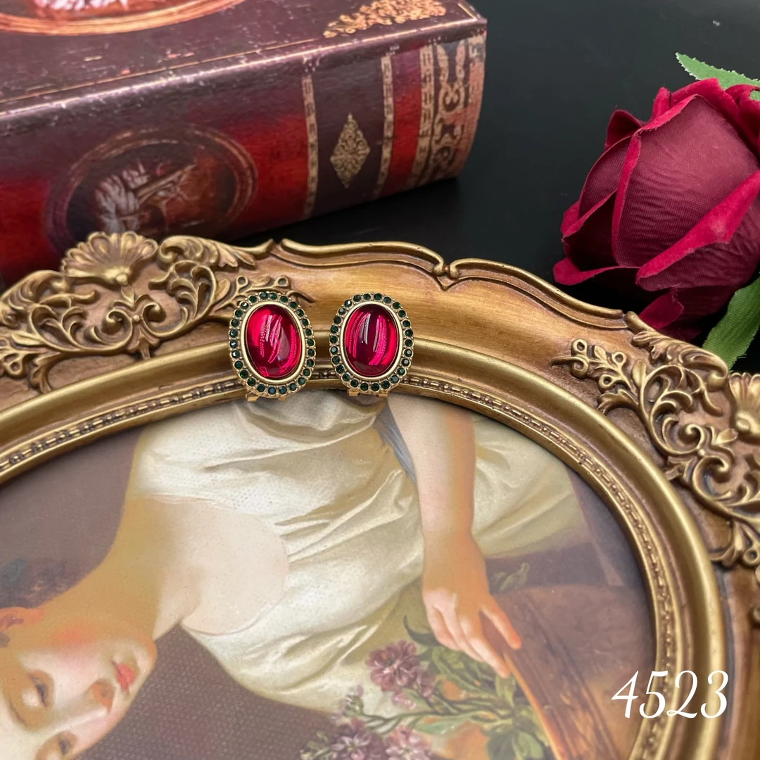 铜合金耳饰 设计师款耳饰-4523