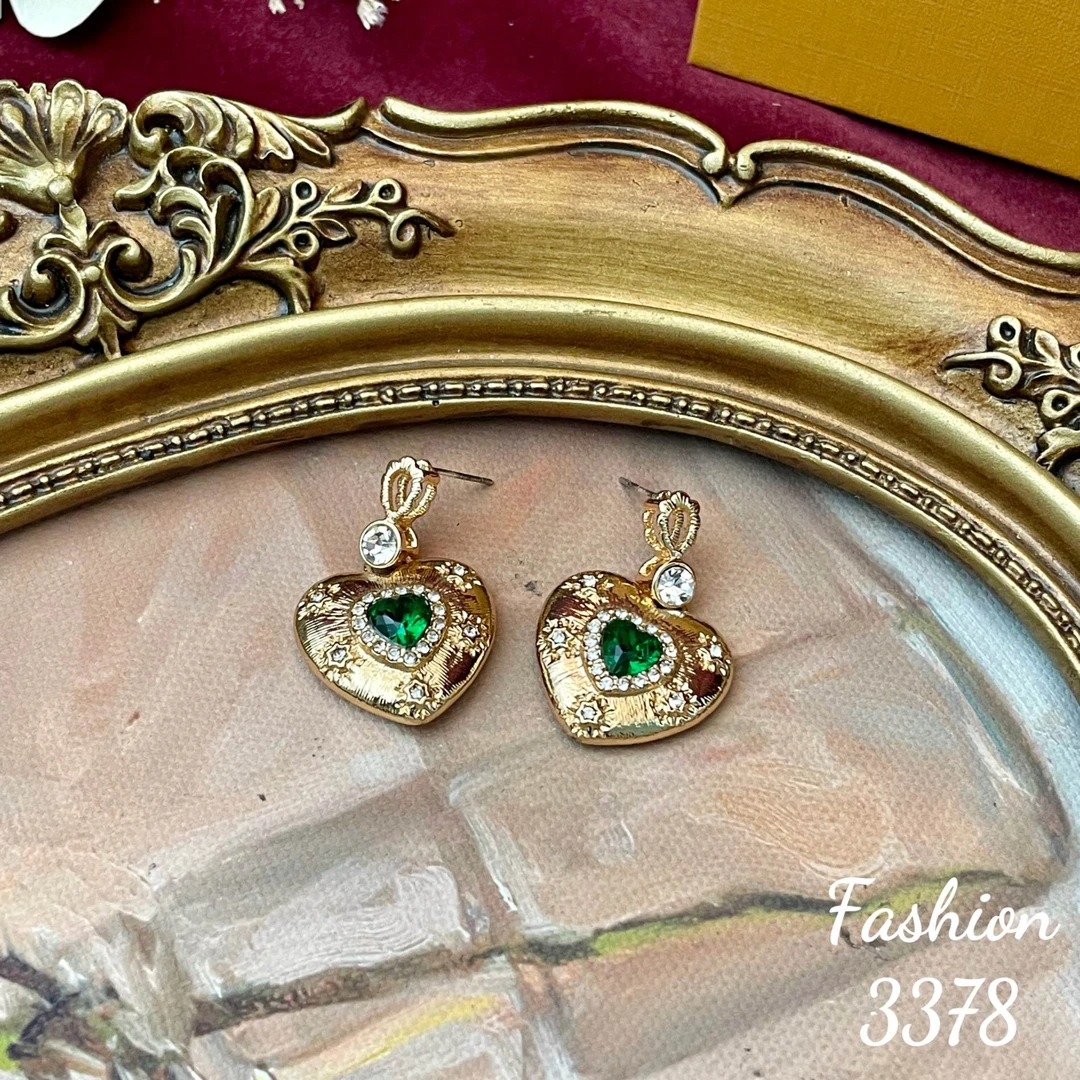 铜合金耳饰 设计师款耳饰~3378