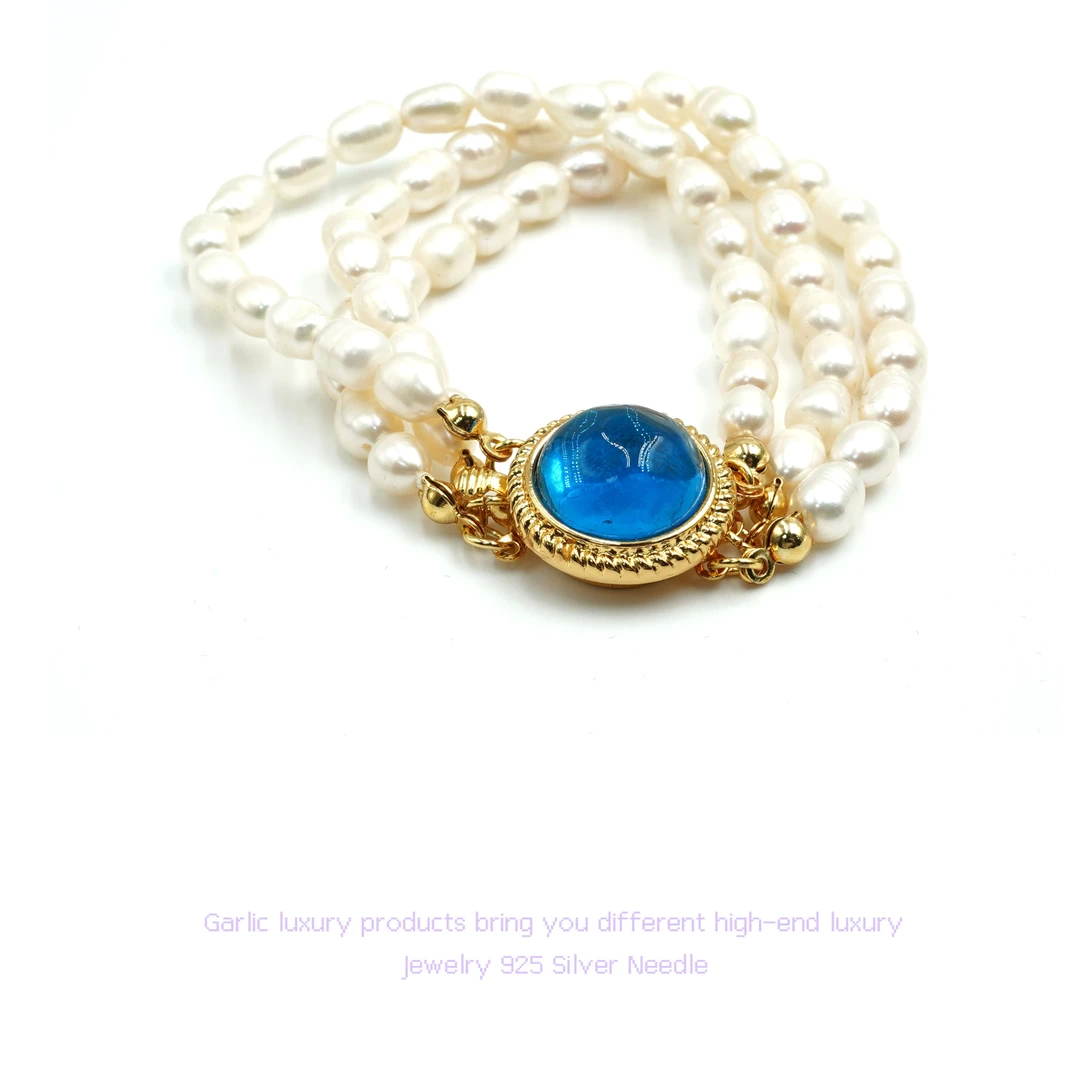 铜合金手链 时尚小众设计师款手链~5856