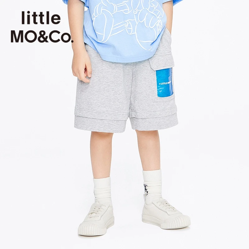 「防蚊裤」littlemoco童装22夏装新款男童休闲短裤子#KBB2SOT047
