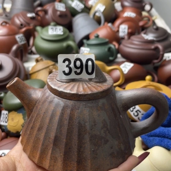 紫砂茶壶嚨*锵紫砂微瑕