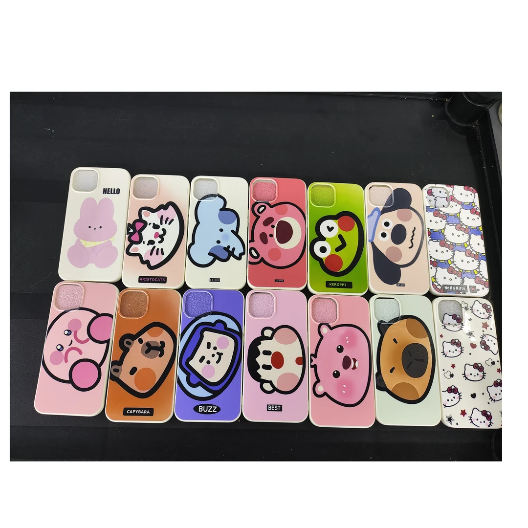 卡通粉色草莓熊iPhone15promax手机壳11软壳x/xr防摔13/12pro可爱