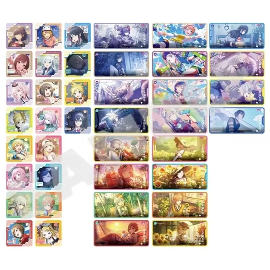 M【现货】世界计划 pjsk 回忆插画贴纸 vol.2 ABC 【盲盒代拆】