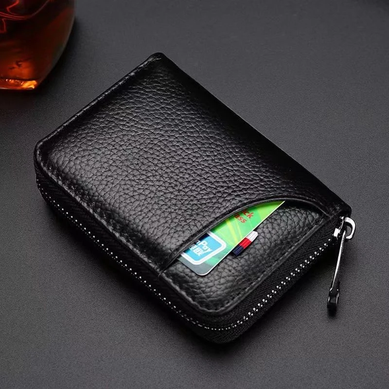 防盗刷卡包男女式拉链多卡位银行证件卡夹高档驾驶照小巧卡套钱包