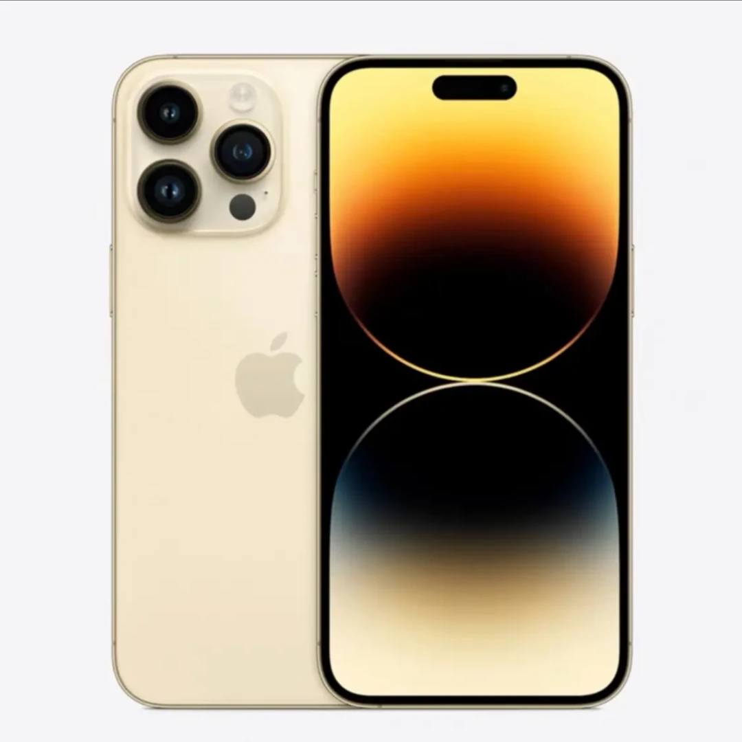 95新 Apple/苹果 优品iphone 14promax 金色 256g 国行原装零售机