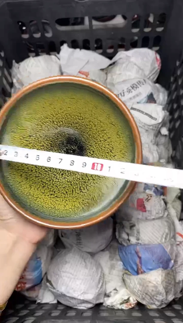 【闪购商品】茶盏绿鹧鸪 点茶 盏三疯建盏茶器