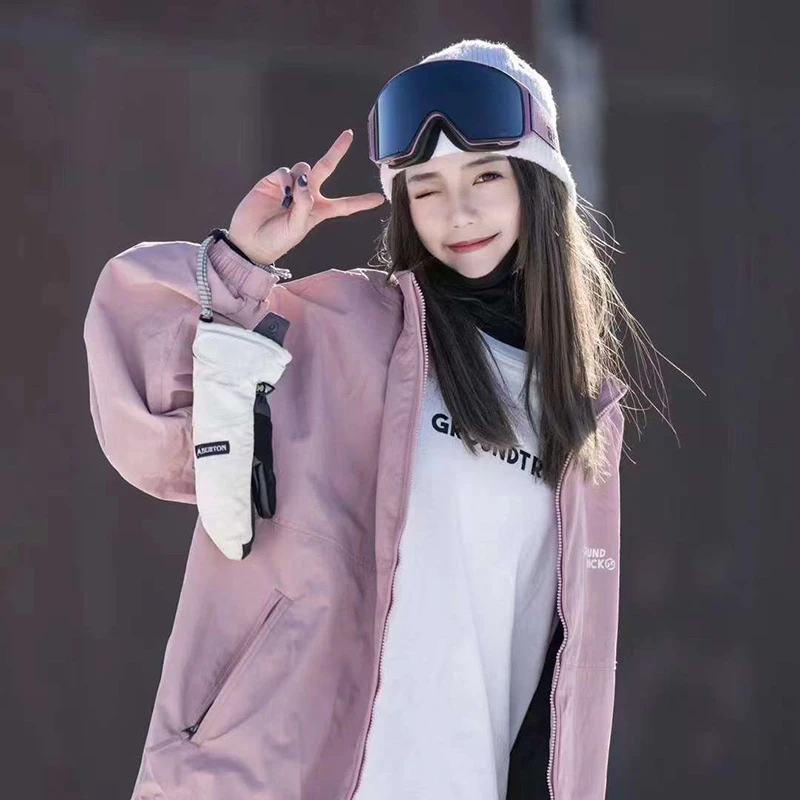 GT雪具韩式[雪裤]街头风滑雪服裤男女单板冬季防风宽松保暖防水