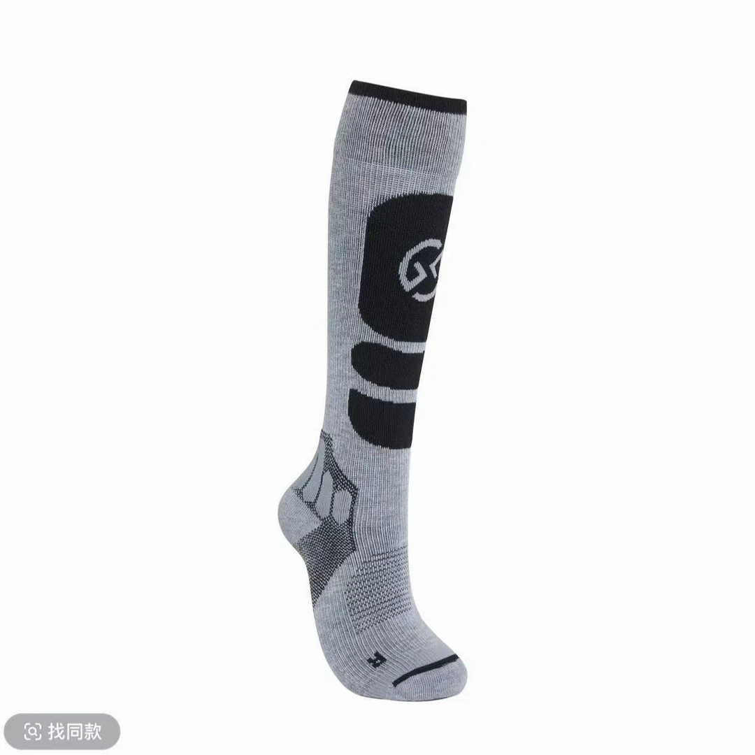 福利 | 灰色雪袜GT雪具美利奴羊毛雪袜保暖休闲