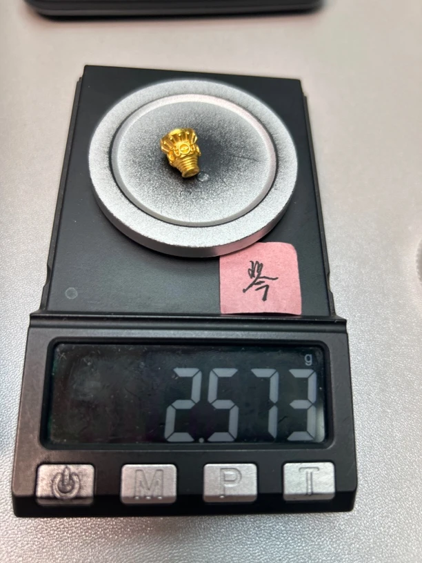足金999黄金佛塔9