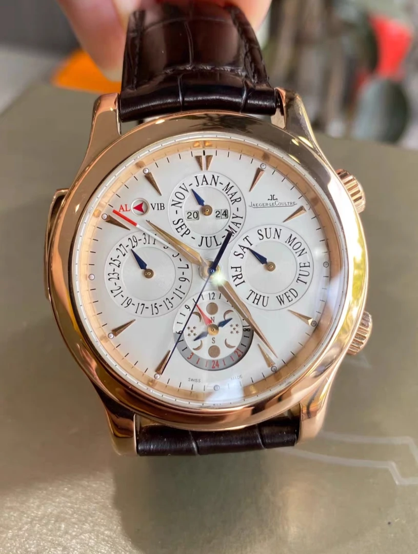 99新 Jaeger-LeCoultre/积家 巨奢/41表径/单表/Q163242A