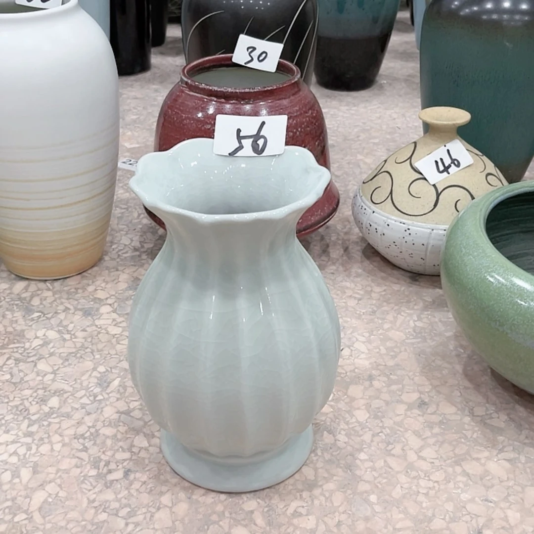 【闪购商品】陶瓷瓶微瑕56高22口7