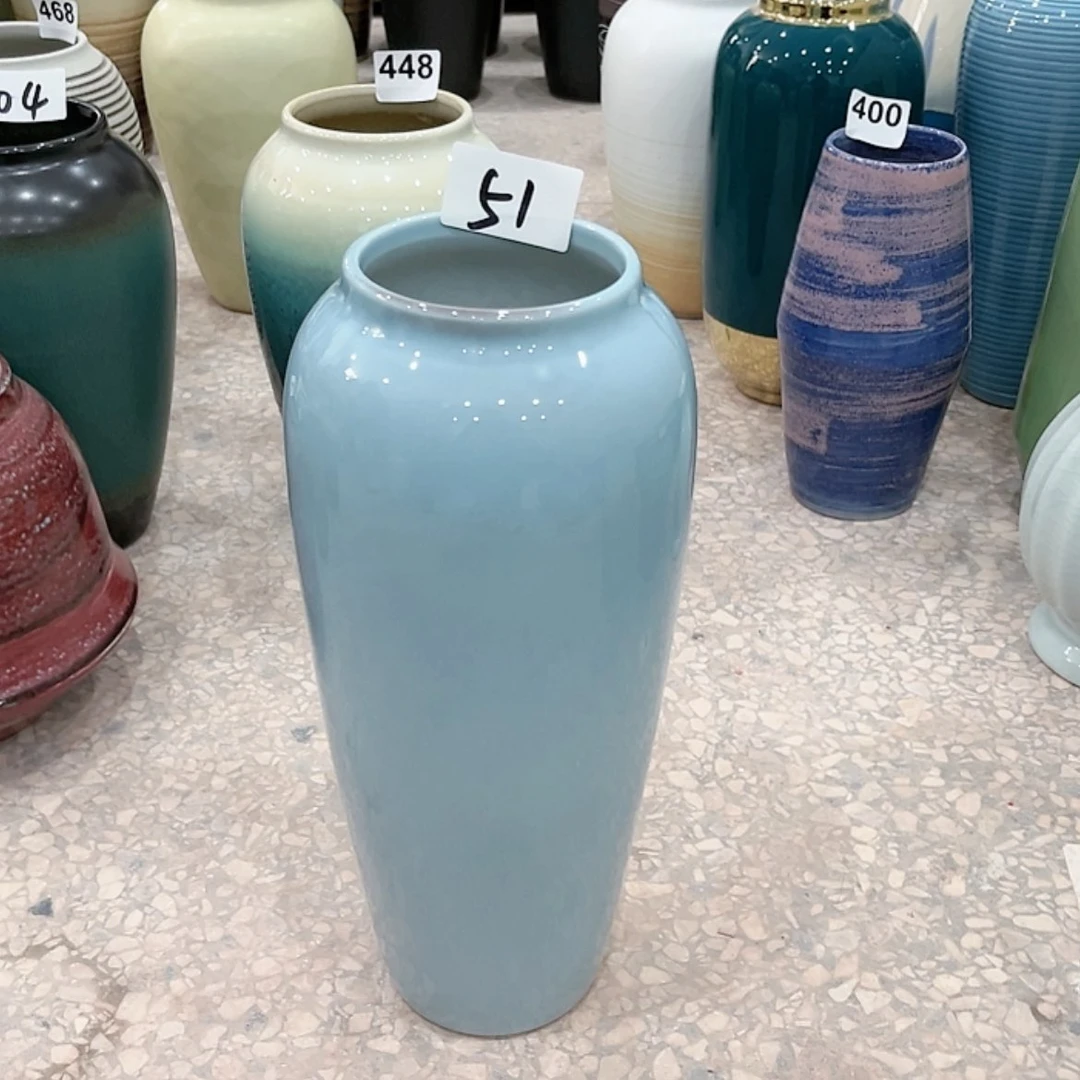 【闪购商品】陶瓷瓶微瑕51高34口9