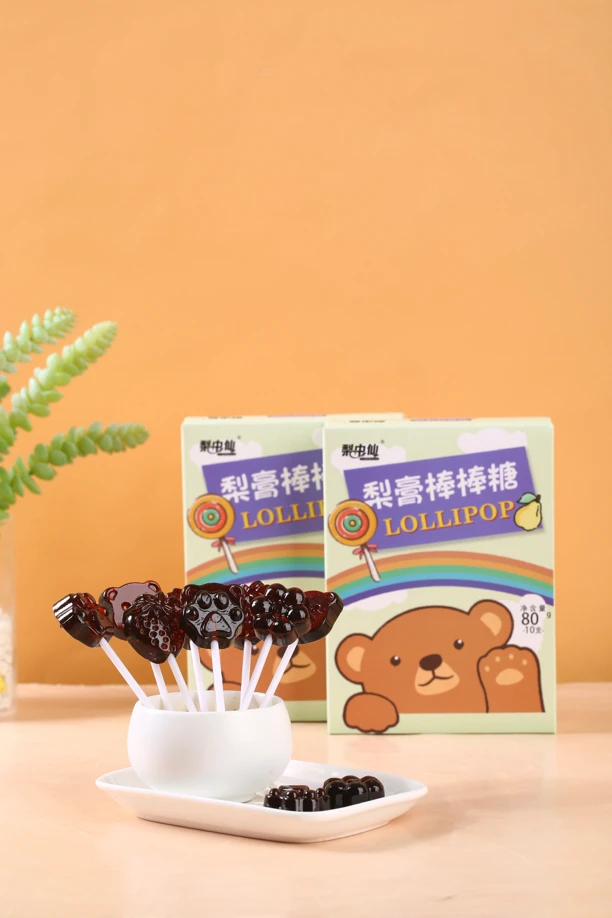 梨中仙梨膏棒棒糖纯手工无添加正宗梨膏糖2盒装/160g